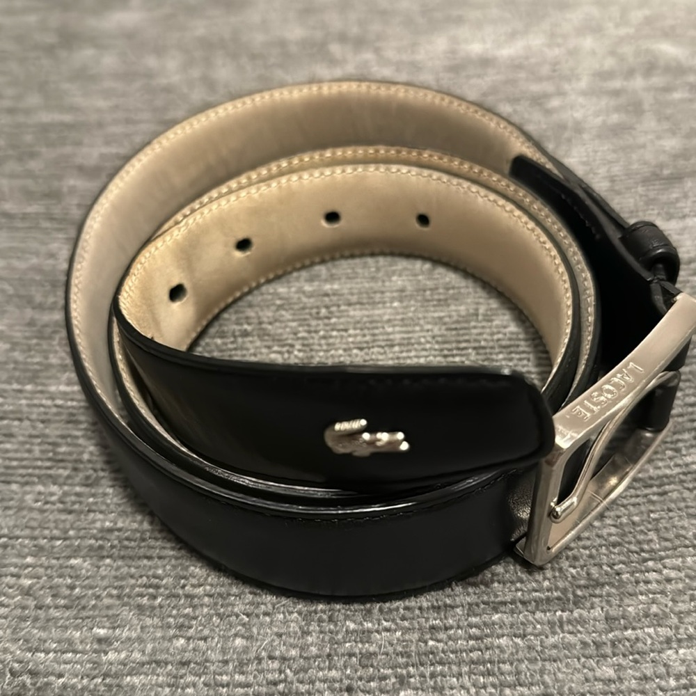 Lacoste Leather Belt